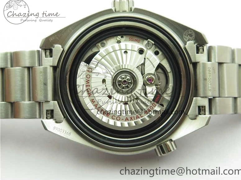 0217 Planet Ocean 39.5mm Black Ceramic Bezel SS VSF 1:1 Best Edition Black Dial on SS Bracelet A Stretchable 7890